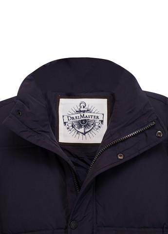 Темно-синя зимня куртка Dreimaster