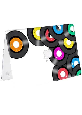 Чохол пластиковий для Apple MacBook Air 13 A1466 / A1369 Вінілові платівки (Vinil records) (6351-2117) MobiPrint (218505337)