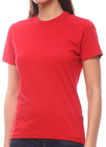 Червона літня футболка James Harvest