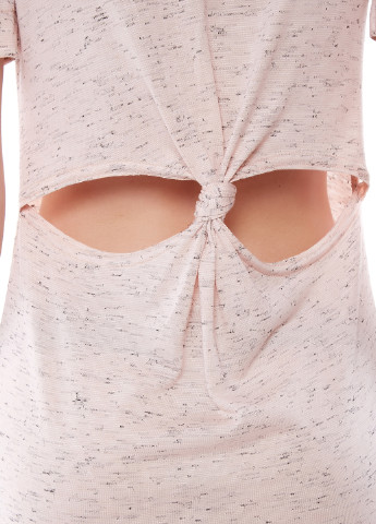 Светло-розовое кэжуал платье Vergans