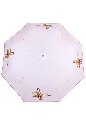 Жіночий складаний парасолька напівавтомат 99 см Airton (194321189)