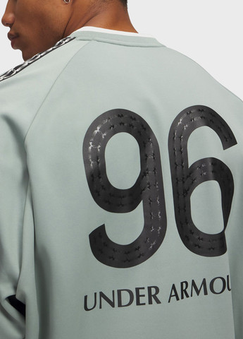 Зеленый свитшот Under Armour логотип нашивки (327298873)