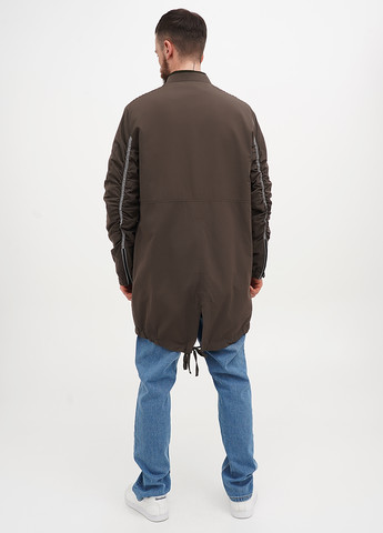 Оливкова (хакі) демісезонна куртка Collusion