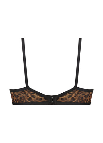 Коричневый корбей бюстгальтер Hunkemoller с косточками полиамид