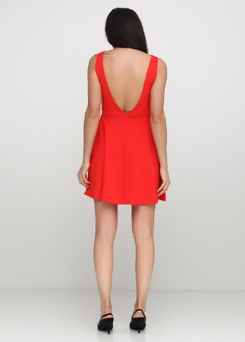 Помаранчево-червона кежуал сукня коротка Silvian Heach
