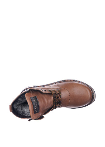 Светло-коричневые зимние ботинки Roberto Maurizi