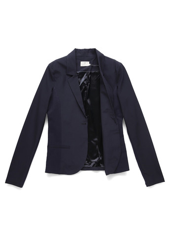 Темно-синий женский жакет Kaffe однотонный - демисезонный