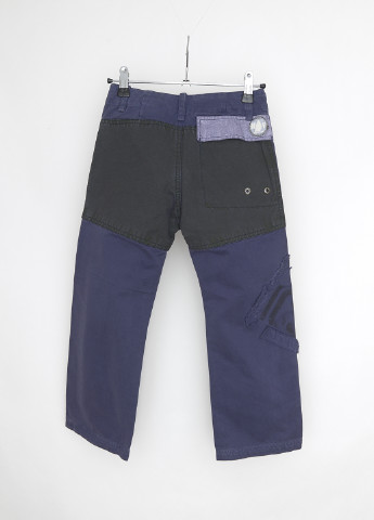 Темно-синие кэжуал демисезонные брюки прямые Murphy & Nye
