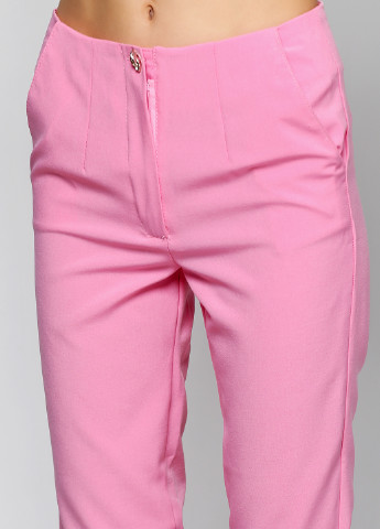 Розовые кэжуал летние зауженные брюки Gator