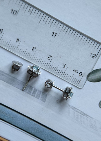 Серьги Silver Flame (354214686)