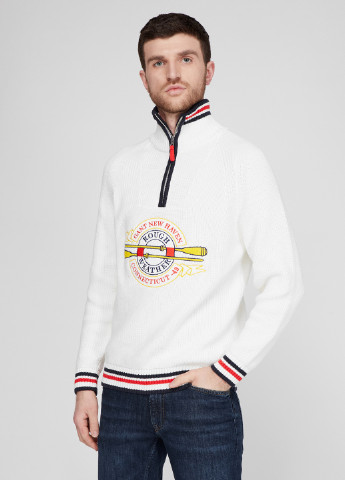 Білий демісезонний светр Gant