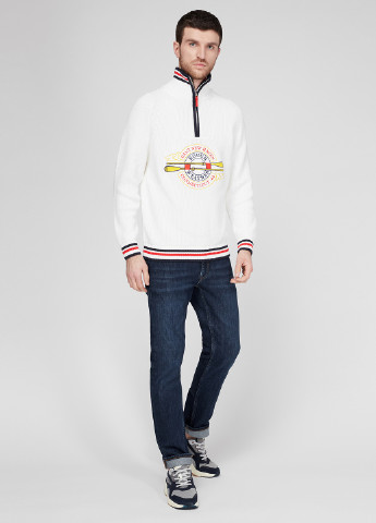 Білий демісезонний светр Gant