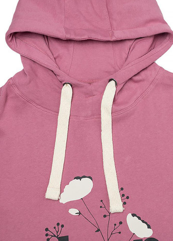 Худи O102606-P490 Jeep Hooded Oversize Sweatshirt Botanical Print (322021342)