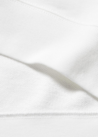 Свитшот Uniqlo - Прямой крой рисунок белый кэжуал хлопок, трехнитка - (277948933)