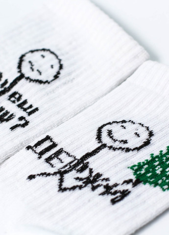 Білі шкарпетки хочеш сосну Rock'n'socks малюнки (211258779)