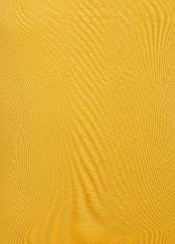 Желтая летняя футболка KOTON