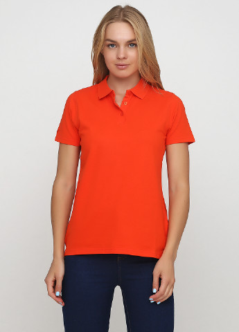 Оранжевая женская футболка-футболка Jako однотонная