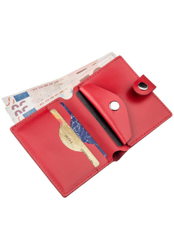 Женский кожаный кошелек 10х8,5х1 см Shvigel (252130613)