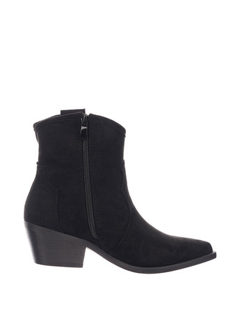 Осенние ботинки казаки UTRAND плетение из искусственной замши