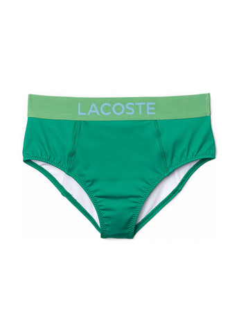Зеленые женские плавки Lacoste