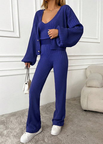 Костюм (майка, кардиган, штани) SHEIN (343354004)