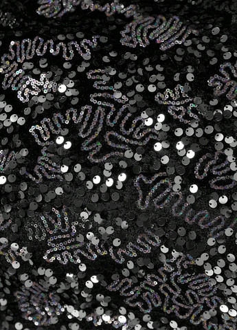 Черное коктейльное, вечернее платье с открытыми плечами, силуэтная SHEIN однотонное