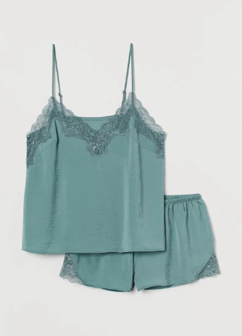 Голубая всесезон пижама H&M