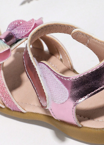 Светло-розовые кэжуал сандалии SHEIN на липучке