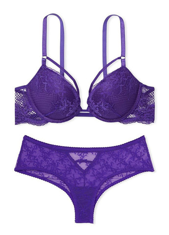 Фіолетовий демісезонний комплект (бюстгальтер, трусики) Victoria's Secret