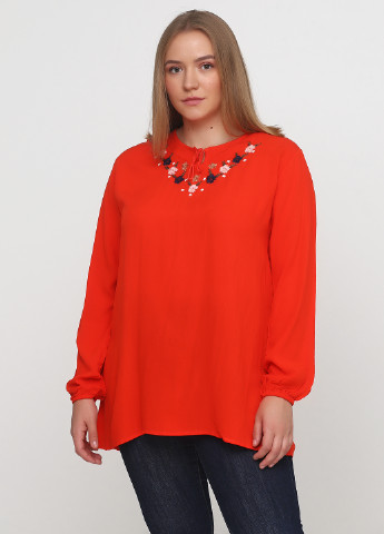 Красная демисезонная блуза Coco