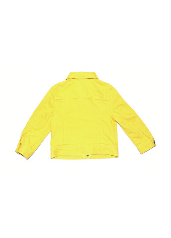 Желтая демисезонная куртка United Colors of Benetton