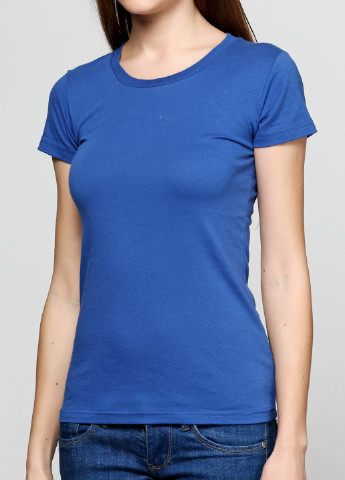 Синяя летняя футболка Aggresive