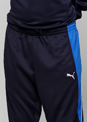 Темно-синий демисезонный костюм (кофта, брюки) брючный Puma
