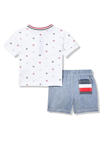 Комбинированный летний комплект (поло, шорты) Tommy Hilfiger