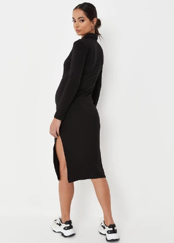 Черное кэжуал платье для беременных Missguided однотонное