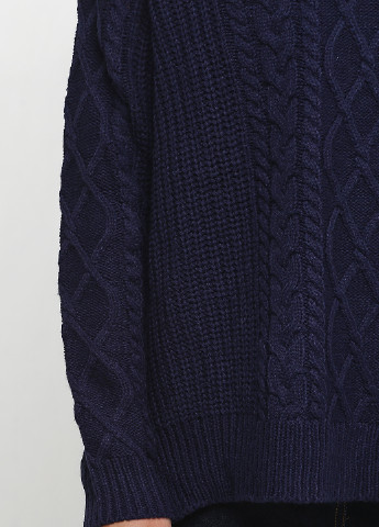 Темно-синий демисезонный свитер джемпер Alya by Francesca`s