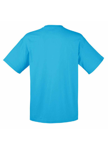 Блакитна футболка Fruit of the Loom ValueWeight