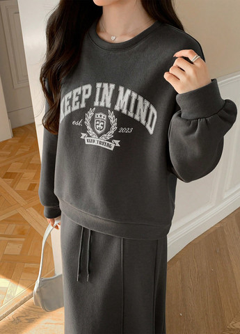 Костюм (світшот, спідниця) SHEIN (340691915)