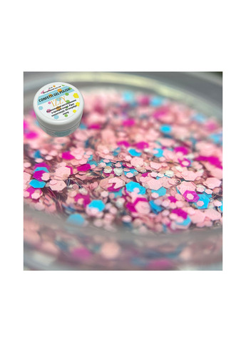 Гель-лак для манікюру декоративний Confetti №03, 25 г Izzy (363030503)