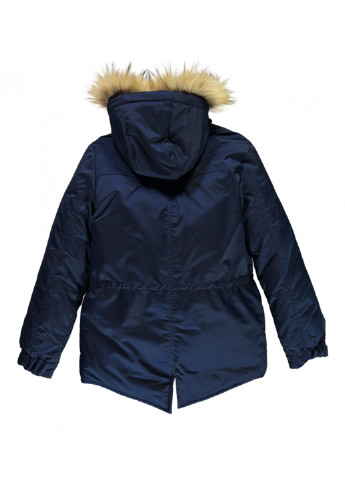 Темно-синяя зимняя куртка MEK