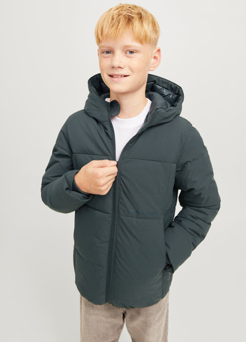 Сіро-синя зимня куртка Jack & Jones