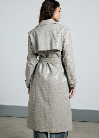 Плащ SHEIN тренчкот на гудзиках демісезон (367017821)