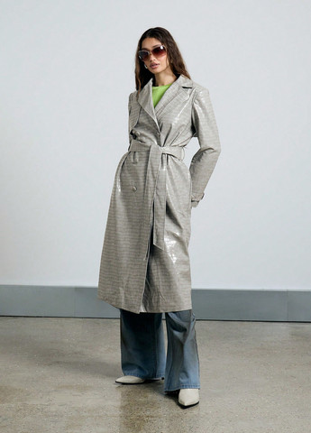 Плащ SHEIN тренчкот на гудзиках демісезон (367017821)