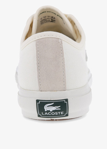 Белые кеды Lacoste BACKCOURT