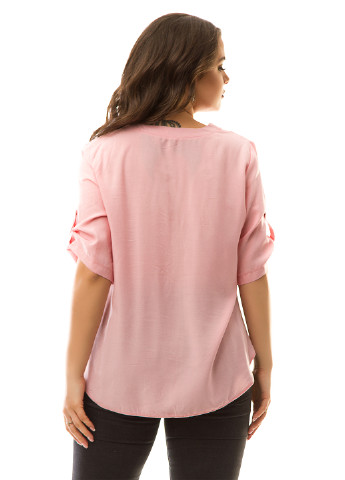 Розовая демисезонная блуза Demma