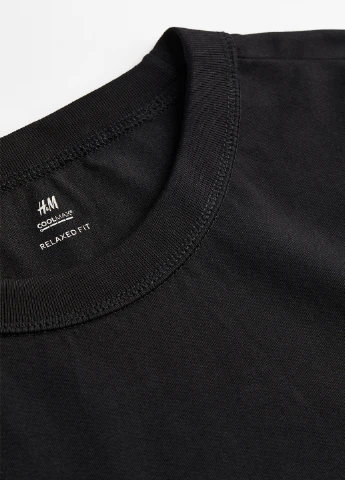 Чорна футболка H&M