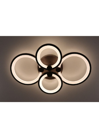 Люстра стельова LED з пультом A2280/2+2-cf Коричневий 10х62х39 см. Sunnysky (253630553)