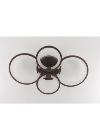 Люстра стельова LED з пультом A2280/2+2-cf Коричневий 10х62х39 см. Sunnysky (253630553)