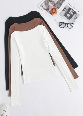 Лонгслив (3 шт.) SHEIN (365220639)