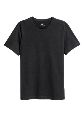 Чорна футболка H&M